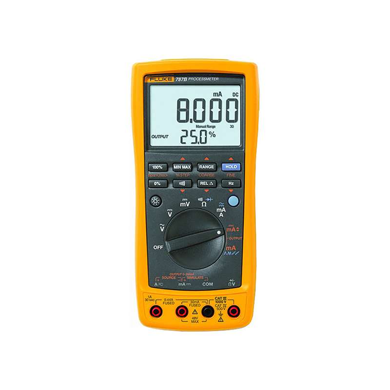 787B CAL Process Meter with calibration certificate, 1,000 V